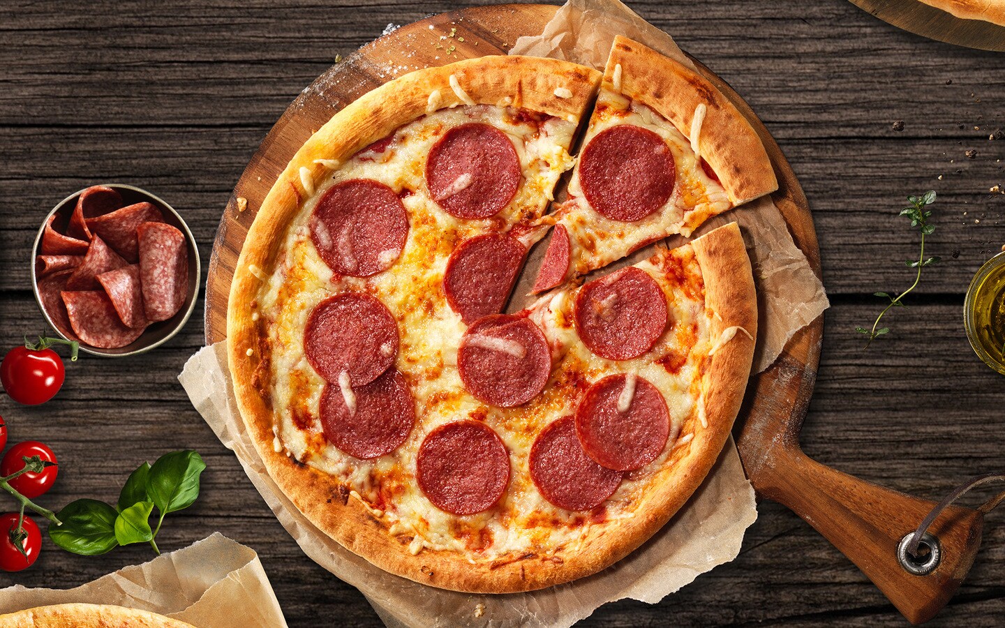 La Pizza con Salame (01781) versandkostenfrei bestellen! bofrost.de