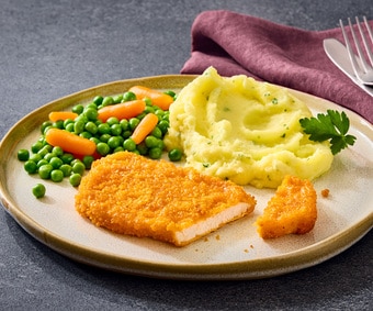 Schlemmer-Menü: Wiener Schnitzel vom Schwein (Artikelnummer 00456)