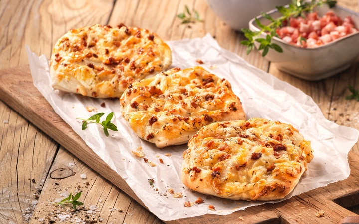 Mini-Snack „Flammkuchen-Style“ (Artikelnummer 10426)