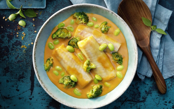 Fisch-Filetinis in Asia-Currysauce (Artikelnummer 11533)